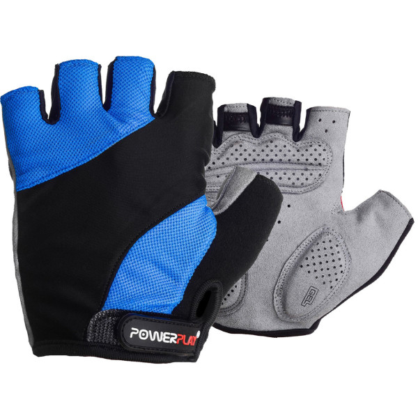 

Велоперчатки PowerPlay 5041 B Черно-голубые M (5041B_M_Blue)