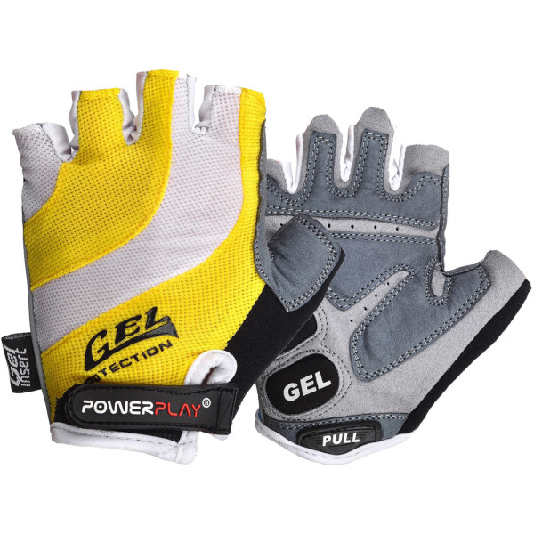 

Велоперчатки PowerPlay 5034 B Бело-желтые XS (5034B_XS_Yellow)