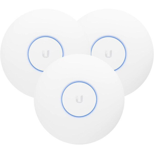 

Ubiquiti UniFi UAP-AC-PRO-3 3-pack(AC1750, 22dBm, 2xGE PoE, нет адаптеров питания)