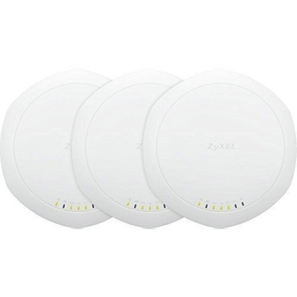 

ZYXEL NWA1123AC PRO (NWA1123ACPRO-EU0102F) (AC1750, 2xGE, NebulaFlex, PoE only, без инжектора, 3-pack)