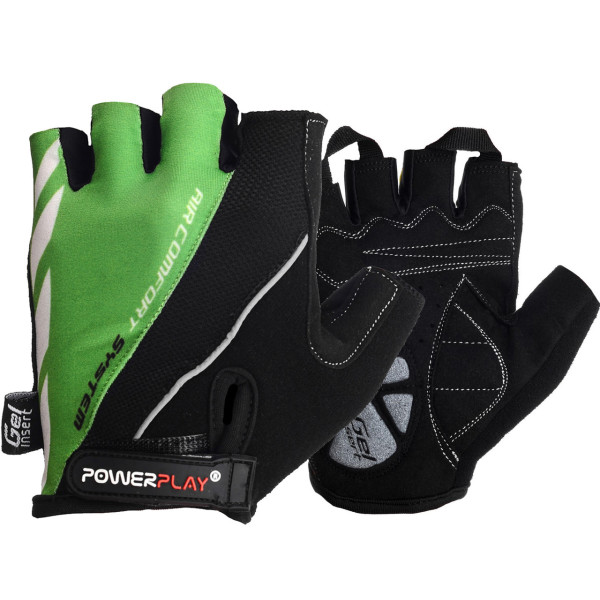 

Велоперчатки PowerPlay 5024 B Черно-зеленые XS (5024B_XS_Green)