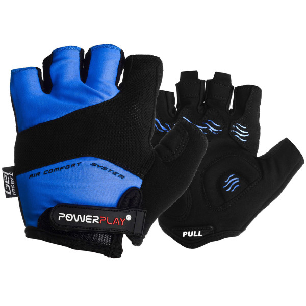 

Велоперчатки PowerPlay 5013 C Синие M (5013C_M_Blue)