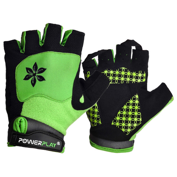 

Велоперчатки женские PowerPlay 5284 B Зеленые XS (5284B_XS_Green)