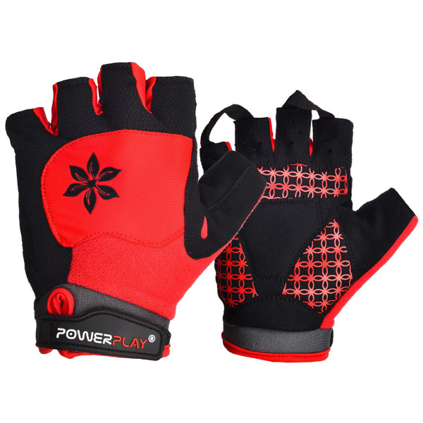 

Велоперчатки женские PowerPlay 5284 A Красные XS (5284A_XS_Red)