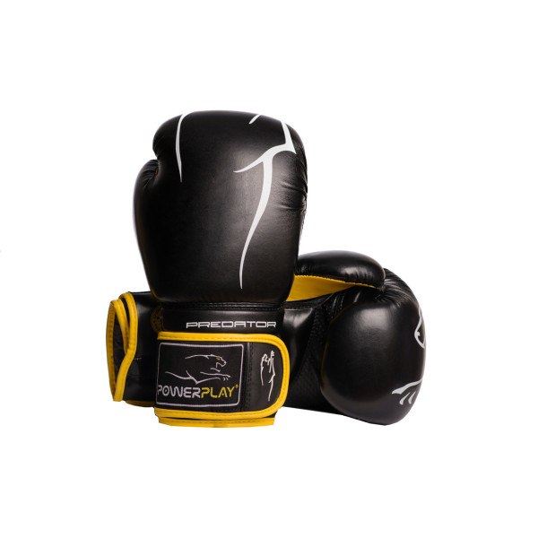 

Перчатки боксерские PowerPlay 3018 черно-желтые 8 унций (PP_3018_8 oz_Black/Yellow)
