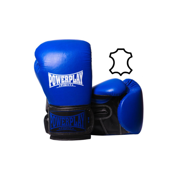 

Перчатки боксерские PowerPlay 3015 синие [натуральная кожа] 14 унций (PP_3015_14 oz_Blue)