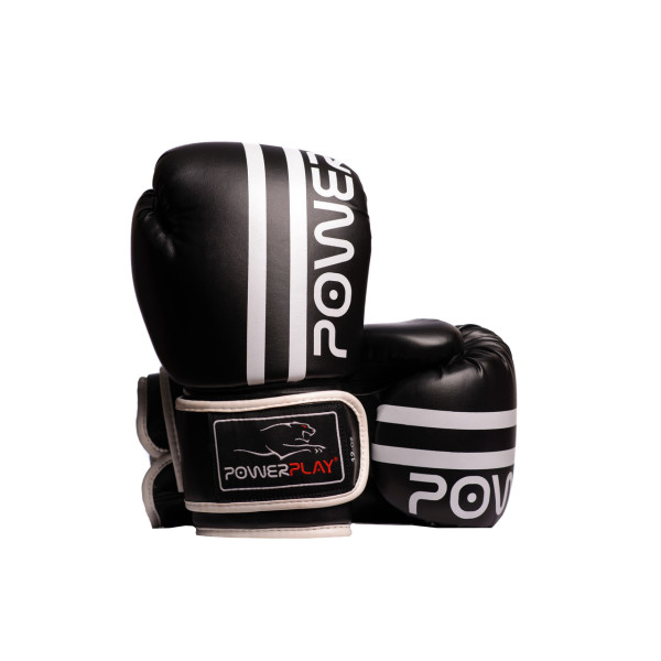

Перчатки боксерские PowerPlay 3010 черно-белые 8 унций (PP_3010_8 oz_Black/White)