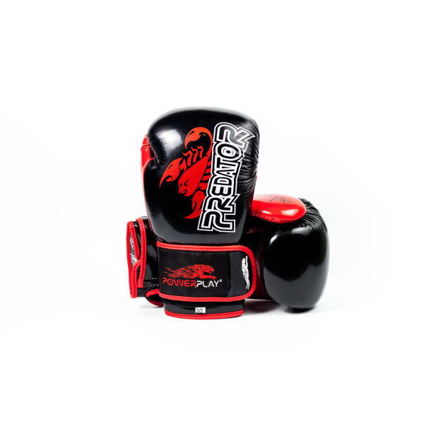 

Перчатки боксерские PowerPlay 3007 черные карбон 14 унций (PP_3007_14 oz_Black)