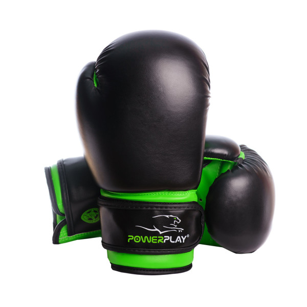 

Перчатки боксерские PowerPlay 3004 JR черно-зеленые 8 унций (PP_3004JR_8 oz_Black/Green)