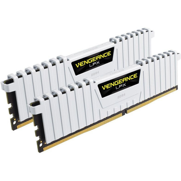 

Corsair 16GB 3000MHz Vengeance LPX White CL15 (2x8GB) (CMK16GX4M2B3000C15W)