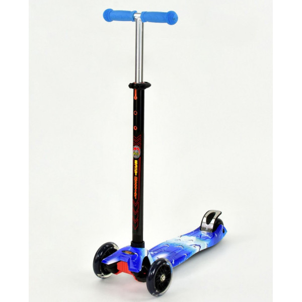 

Самокат Scooter Maxi S779 Голубой Дельфин