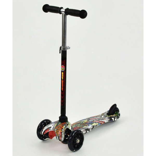 

Самокат Scooter Mini S037 Черный Rock