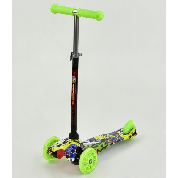 

Самокат Scooter Mini S037 Зеленый Джокер