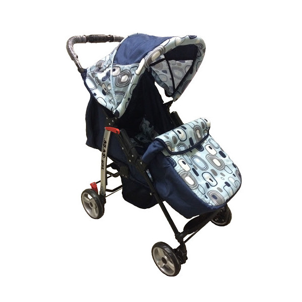 

прогулочная Trans Baby Baby Car Dark Blue / Light blue Abstraction (BaCar 13/Cube A)