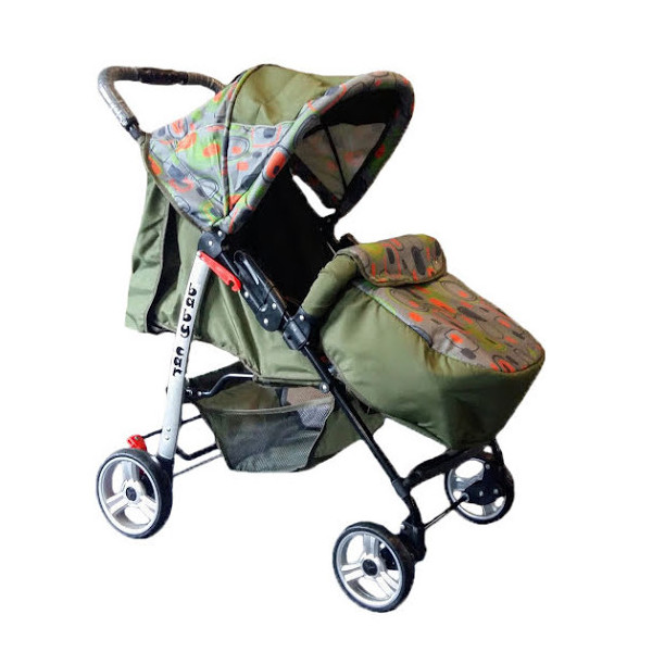 

прогулочная Trans Baby Baby Car Olive / Green Abstraction (BaCar 12/CE)