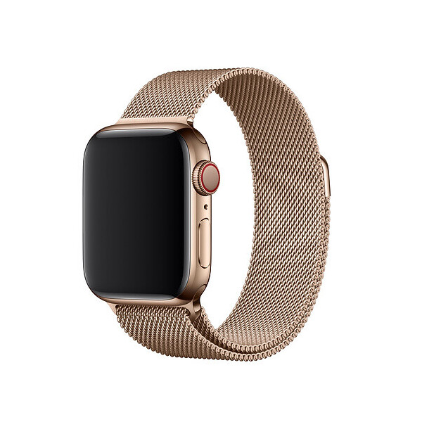 

Ремешок Milanese Loop Steel Bracelet для Apple Watch 42mm/44mm Gold