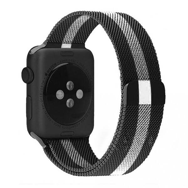 

Ремешок Milanese Loop Steel Bracelet для Apple Watch 42mm/44mm Black Grey