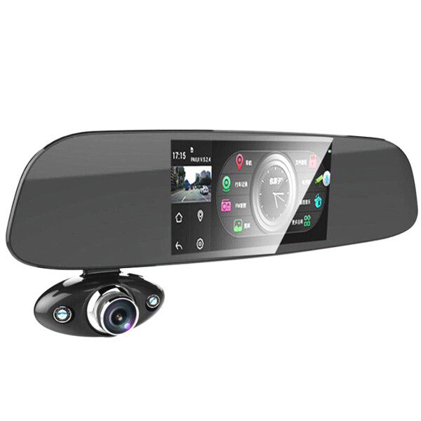 

Зеркало регистратор 5" Anytek B33 Vehicle Blackbox IPS g-сенсор 5 Мп 150° + камера заднего вида