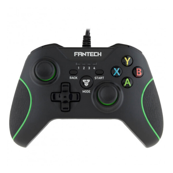 

Проводной геймпад Fantech Shooter GP11 Green игровой джойстик PC Sony PlayStation 3 с функцией виброотдачи