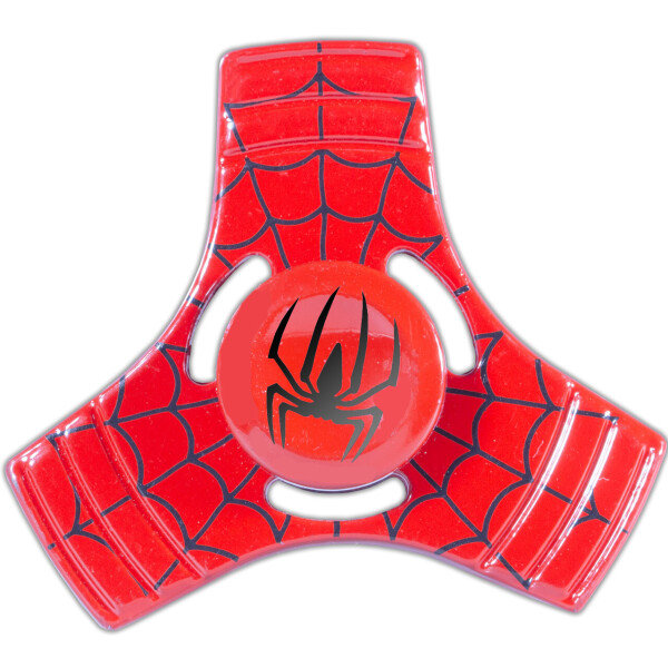 

Спиннер металлический Fidget Spinner Паук Красный развивающий мелкую моторику рук