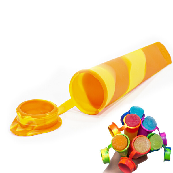 

Силиконовая форма CUMENSS N02067 Yellow + Orange для мороженого и фруктового льда