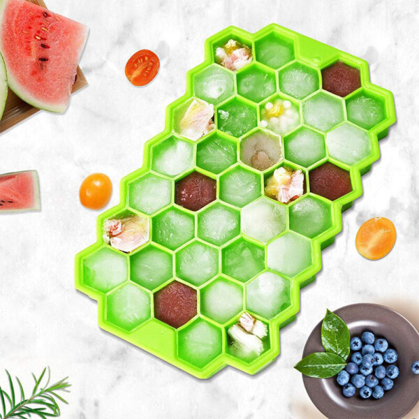 

Силиконовая форма для льда CUMENSS Соты Green емкость для замораживания воды