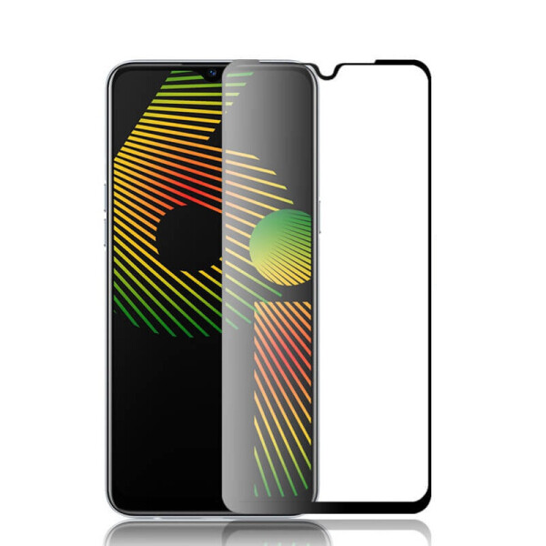 

Защитное стекло LUX для Realme 6i Full Сover черный 0,3 мм в упаковке