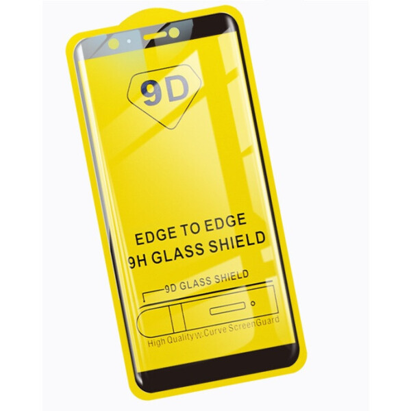 

Защитное стекло TDG 9D для Huawei P Smart / Enjoy 7S (FIG-LX1) Full Glue черный 0,26 мм в упаковке