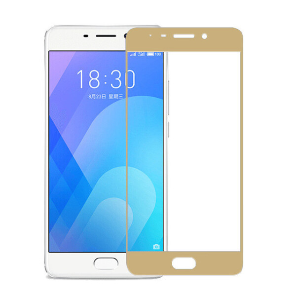 

Защитное стекло Chyi Meizu M6 Note Full cover золотой 0,26 мм