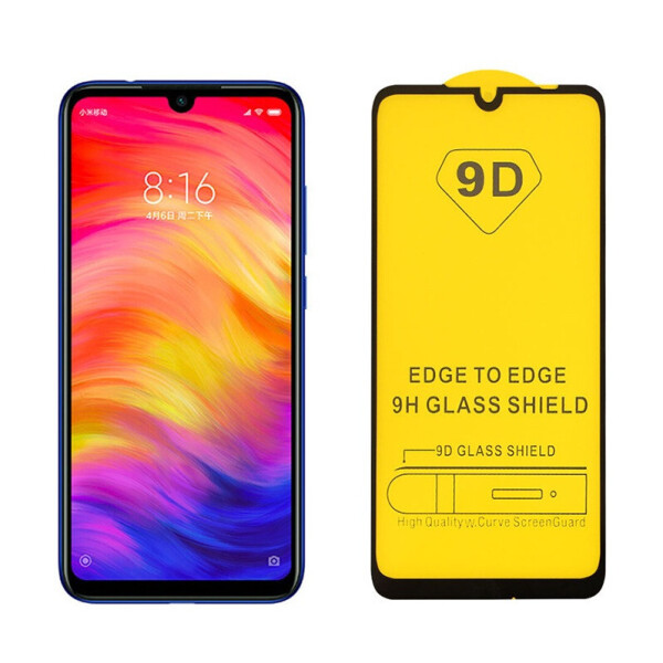 

Защитное стекло TDG 9D для Xiaomi Redmi Note 7 / Note 7 Pro / Global Full Glue черный 0,26 мм в упаковке