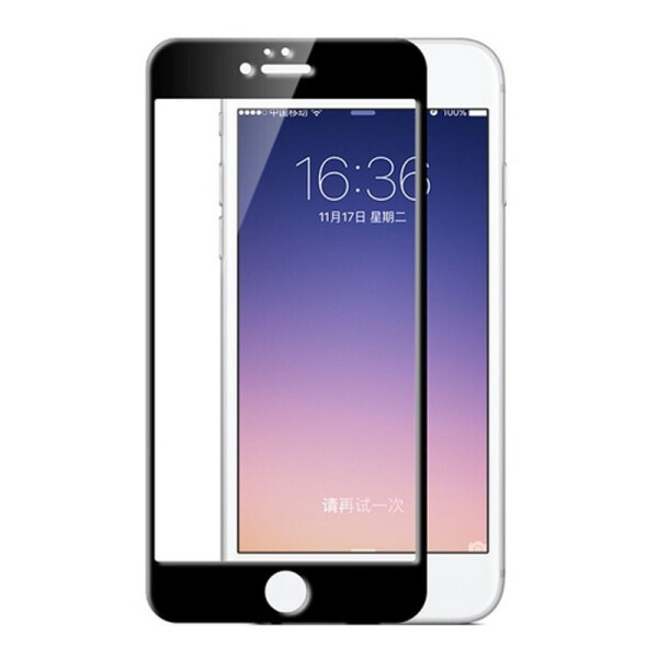 

Защитное стекло LUX для Apple Iphone 6 Plus / 6S Plus Full cover черный 0.26mm в упаковке