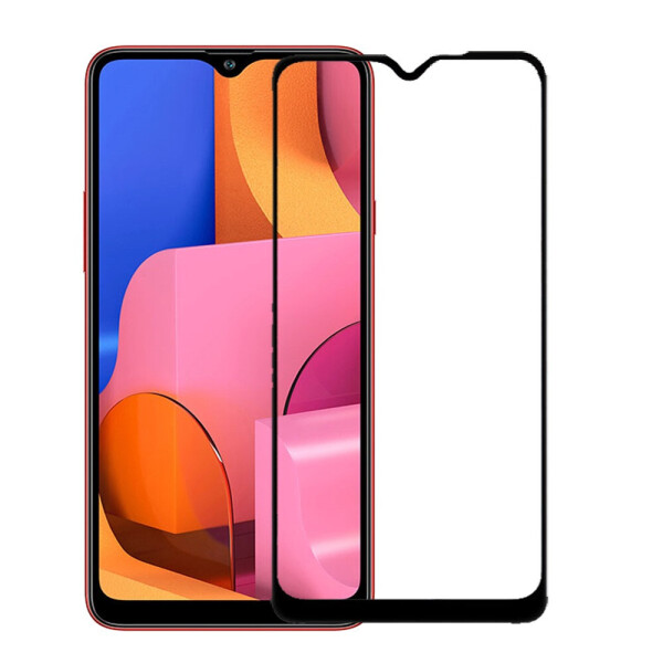 

Защитное стекло LUX для Samsung Galaxy A20s (A207) Full Сover черный 0,3 мм в упаковке