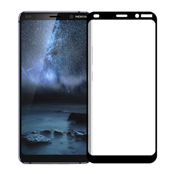 

Защитное стекло LUX для Nokia 9 PureView Full Сover Черное