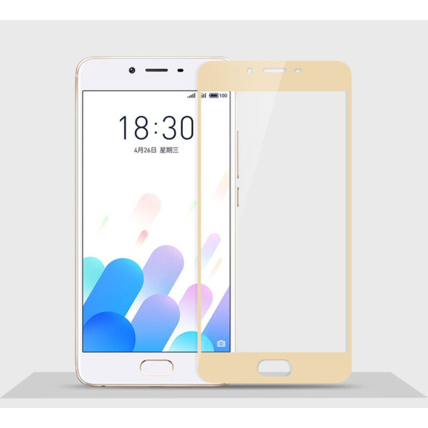 

Защитное стекло Chyi Meizu E2 Full cover золотой 0,26 мм