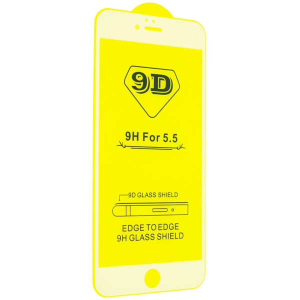 

Защитное стекло TDG 9D для Apple Iphone 6 Plus / 6S Plus Full Glue белый 0,26 мм в упаковке