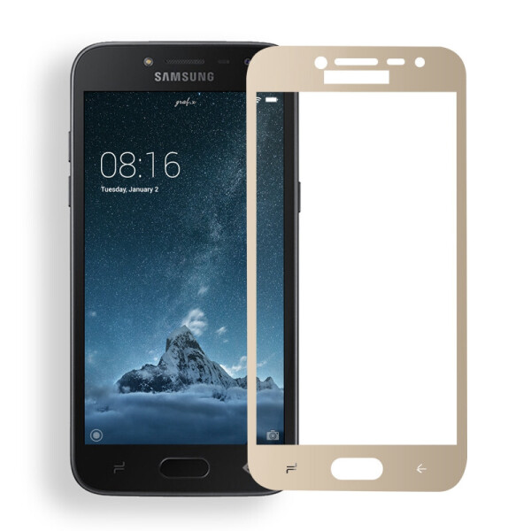 

Защитное стекло Chyi Samsung J250 / J2 2018 Full cover Золотистое