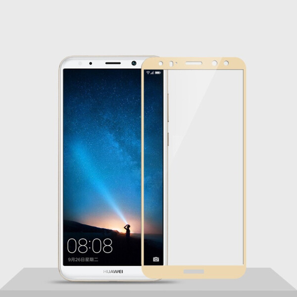

Защитное стекло Chyi Huawei Mate 10 Lite / Nova 2i / Honor 9i / G10 /Maimang 6 Full cover золотой 0,26 мм