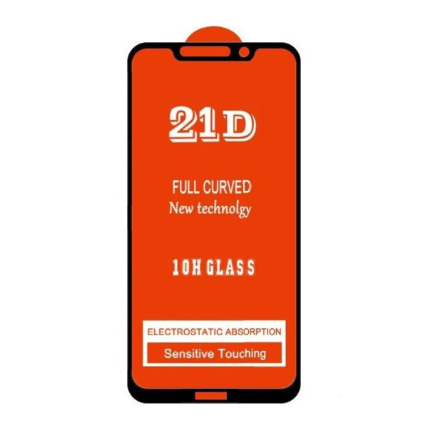 

Защитное стекло 21D Full Glue для Motorola Moto P30 Play (XT1941-2) черное 0,3 мм в упаковке