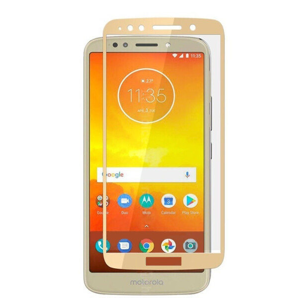 

Защитное стекло LUX для Motorola Moto E5 Plus/XT1924-1 Full cover Золотистое