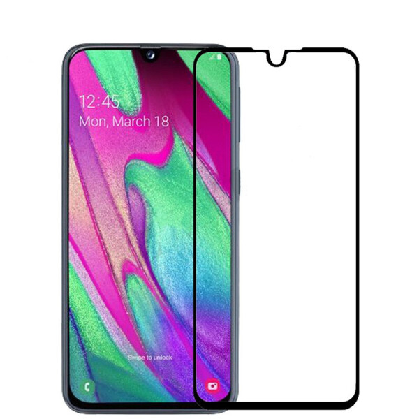 

Защитное стекло LUX для Samsung Galaxy A40 2019 / A405 Full Сover Черное