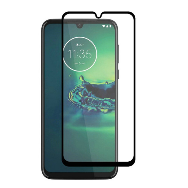 

Защитное стекло LUX для Motorola Moto G8 Plus (XT2019) Full Сover черный 0,3 мм в упаковке