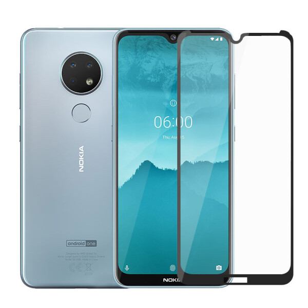 

Защитное стекло LUX для Nokia 6.2 Full Сover черный 0,3 мм в упаковке