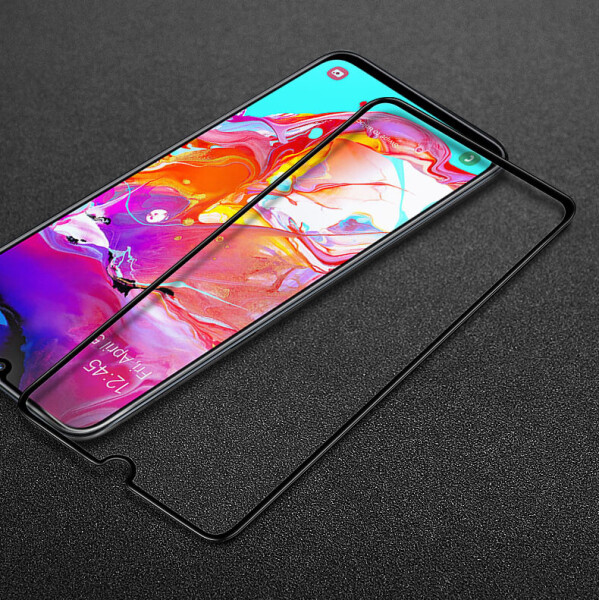 

Защитное стекло LUX для Samsung Galaxy A70 2019 (A705) Full Сover 0,3 мм в упаковке Черное