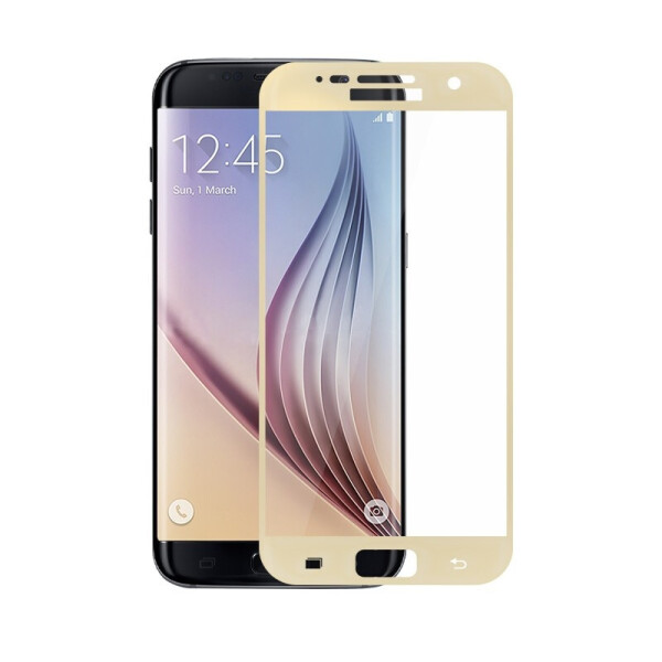 

Защитное стекло Chyi Samsung S7 / G930 Full cover золотой 0.26 мм 9H