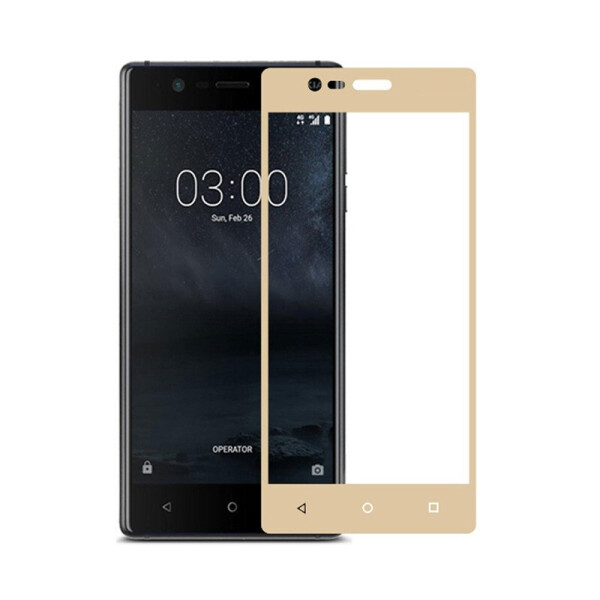 

Защитное стекло Chyi Nokia 3 Full cover золотой 0,26 мм