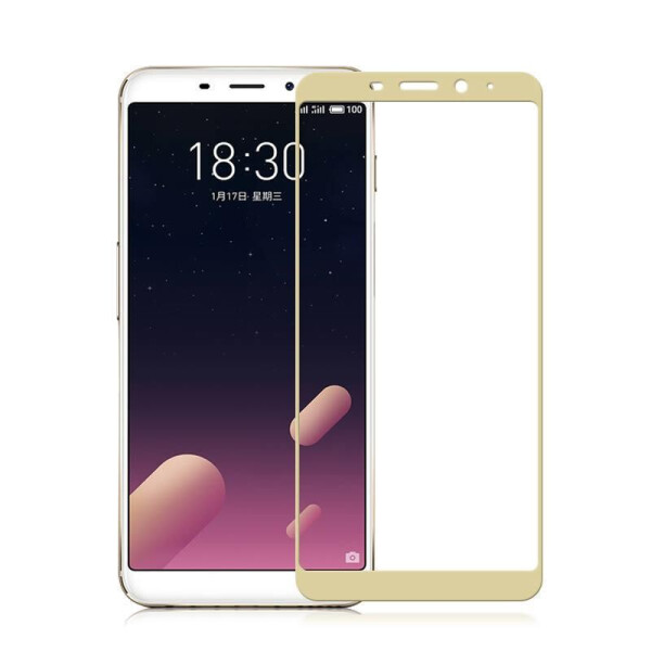 

Защитное стекло Chyi Meizu M6S 5.7'' Full cover золотой 0,26 мм