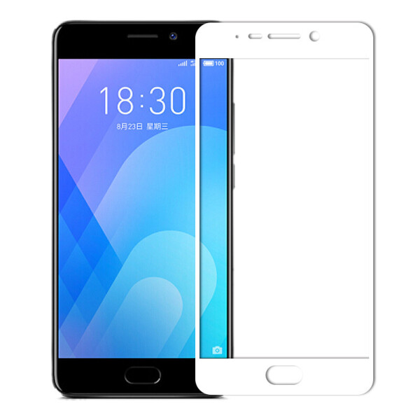 

Защитное стекло Chyi Meizu M6 Note Full cover белый 0,26 мм