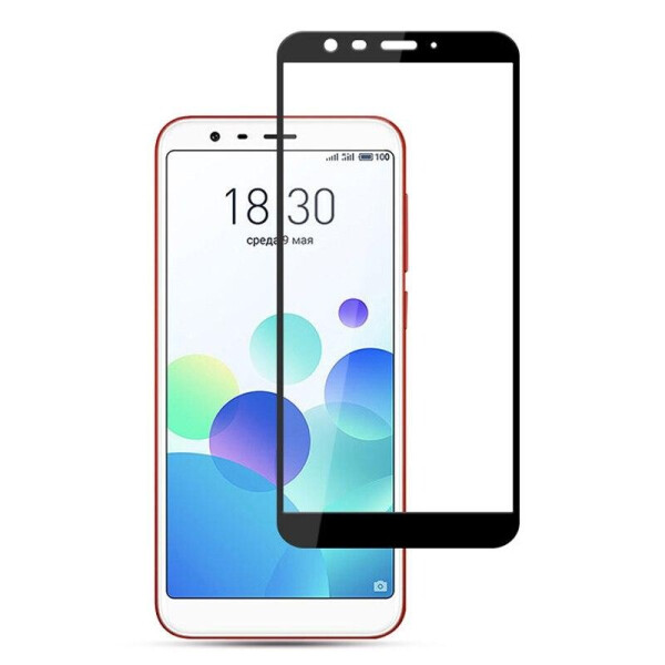 

Защитное стекло Chyi Meizu M8c 5.45'' Full cover черный 0,26 мм