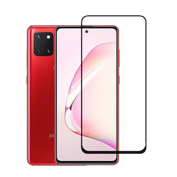 

Защитное стекло LUX для Samsung Galaxy Note 10 Lite (N770) Full Сover черный 0,3 мм в упаковке