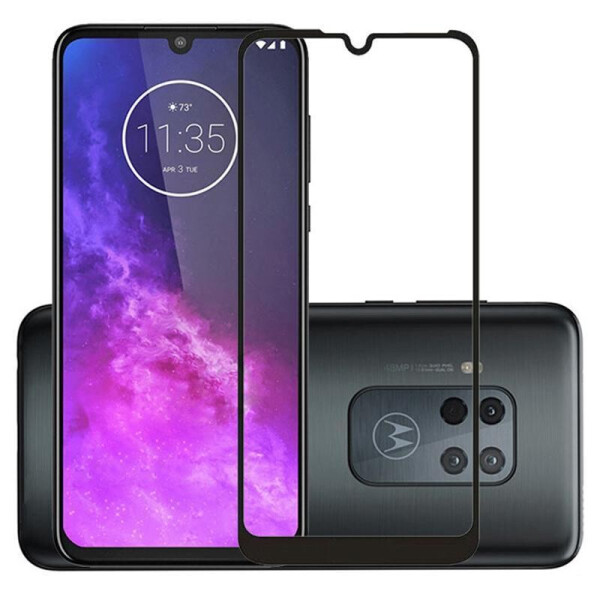 

Защитное стекло LUX для Motorola One Zoom Full Сover черный 0,3 мм в упаковке
